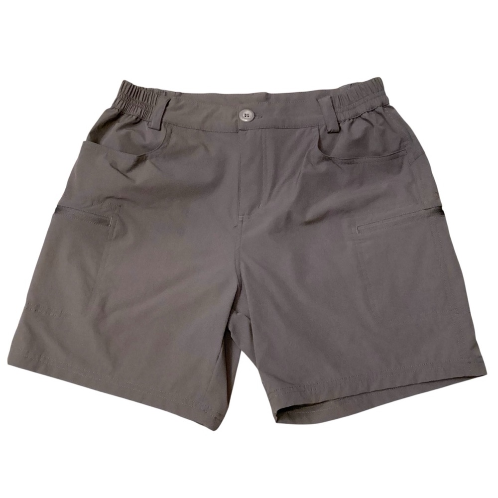 Willit Women’s 6” Nylon Outdoor Hiking‎ Cargo Shorts, Size Medium Charcoal Grey